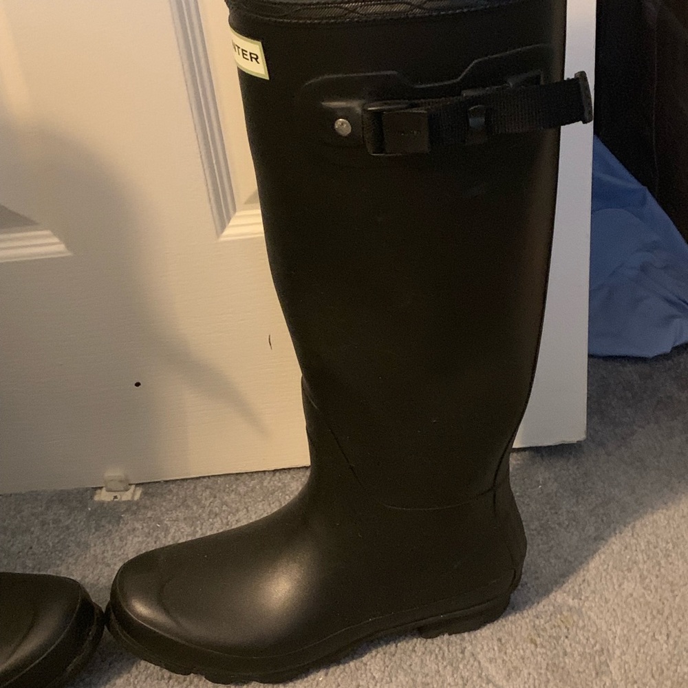 Hunter Womans rain boots tall